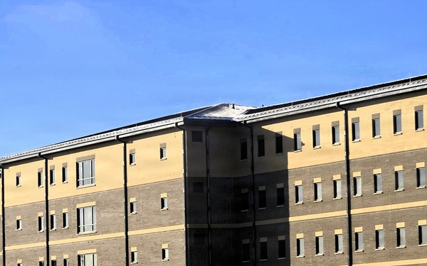 January 2026 construction operations of East Barracks Project at Fort McCoy