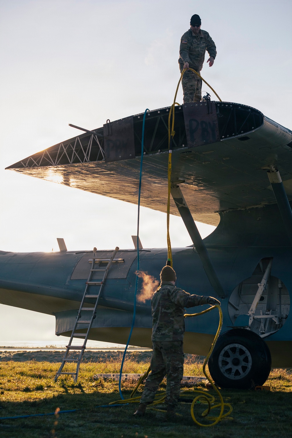 One Last Flight: Washington National Guard aviation unit delivers WWII PBY Catalina to its forever home