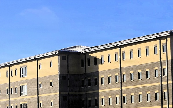 January 2026 construction operations of East Barracks Project at Fort McCoy