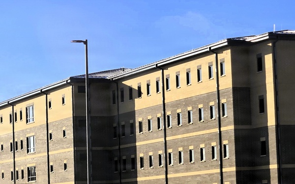 January 2026 construction operations of East Barracks Project at Fort McCoy