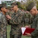 Maj. Gen. Wellons Meritoriously Promotes Cpl. Mendez Vega