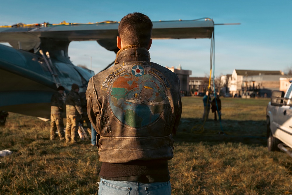 One Last Flight: Washington National Guard aviation unit delivers WWII PBY Catalina to its forever home