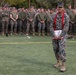 Maj. Gen. Wellons Meritoriously Promotes Cpl. Mendez Vega