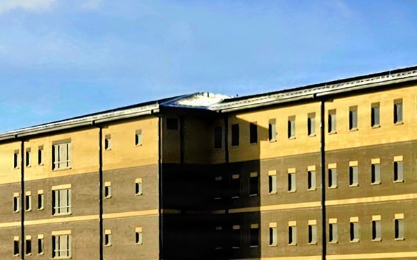 January 2026 construction operations of East Barracks Project at Fort McCoy