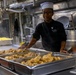 USS Theodore Roosevelt Sailors Prepare Meals