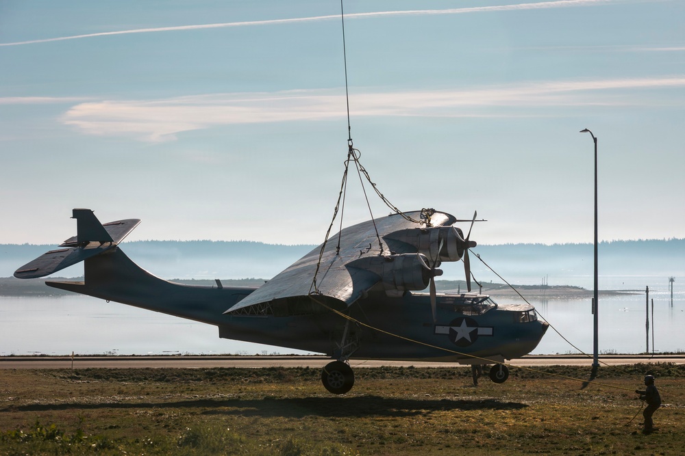 One Last Flight: Washington National Guard aviation unit delivers WWII PBY Catalina to its forever home
