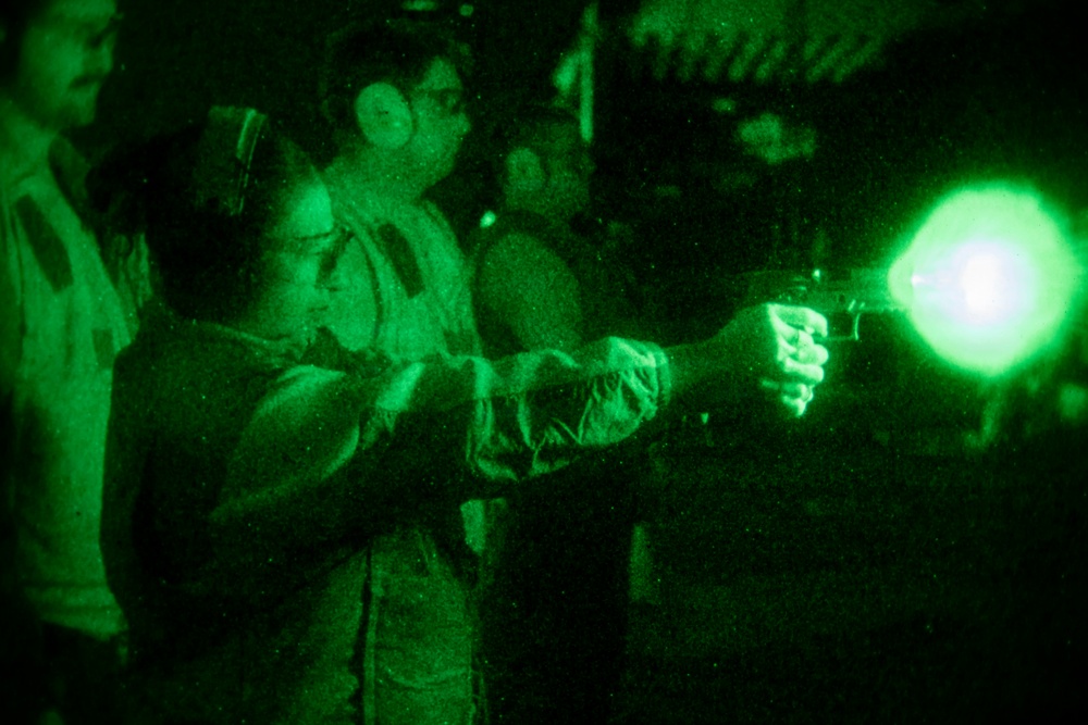 USS Theodore Roosevelt Conducts Live Fire Exercise