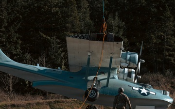 One Last Flight: Washington National Guard aviation unit delivers WWII PBY Catalina to its forever home