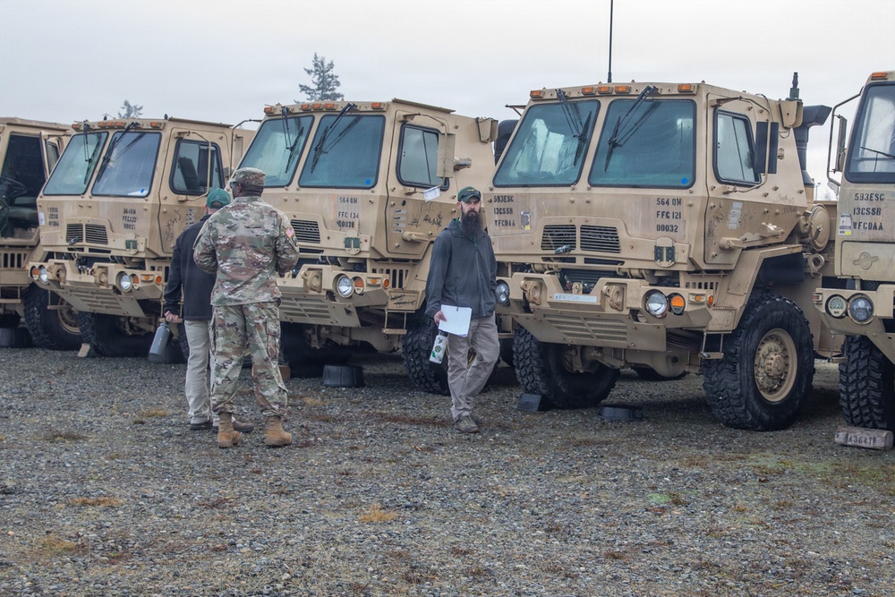 593rd CSC Hosts I Corps COMET Team for Maintenance Readiness
