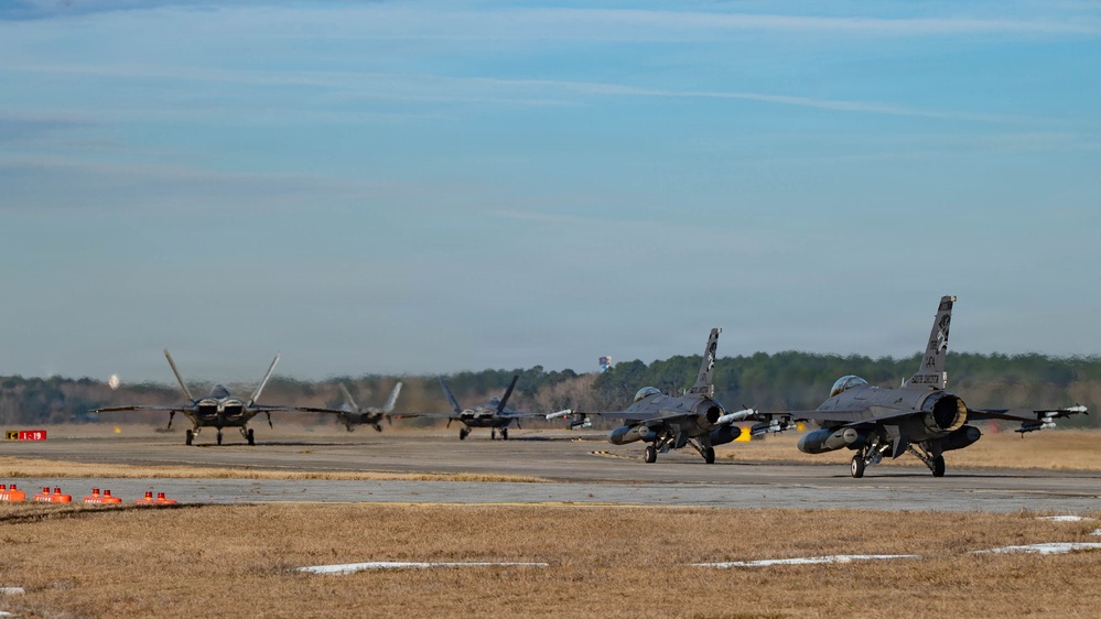 Airmen conduct exercise Sentry South 26.1 at Georgia CRTC