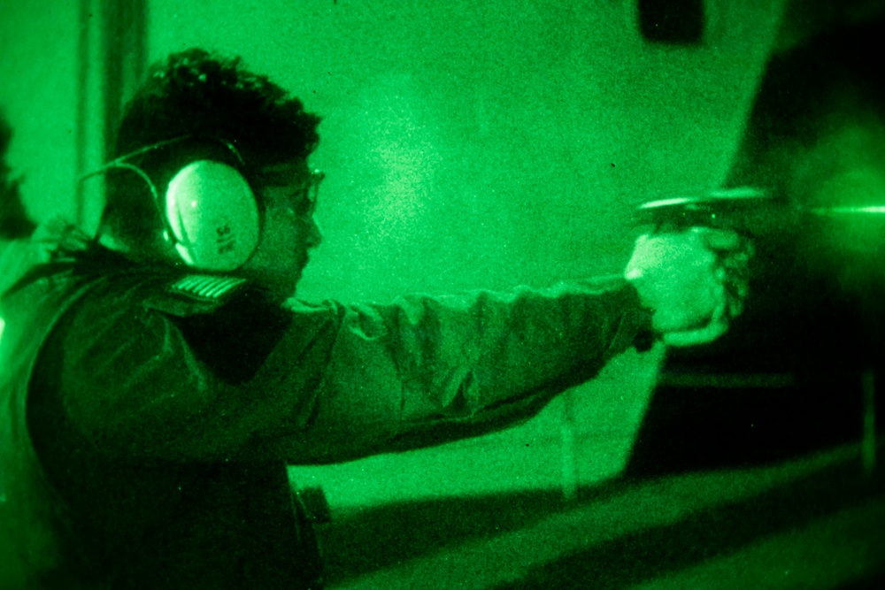 USS Theodore Roosevelt Conducts Live Fire Exercise