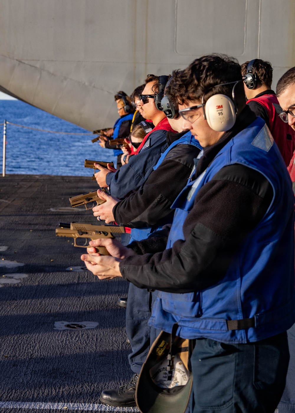 USS Theodore Roosevelt Conducts Live Fire Exercise