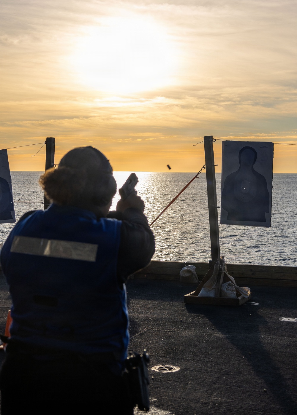 USS Theodore Roosevelt Conducts Live Fire Exercise