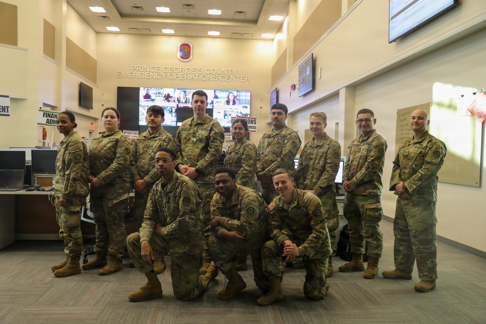 200th Military Police Company Soldiers Pose for a Photo During Operation Blur