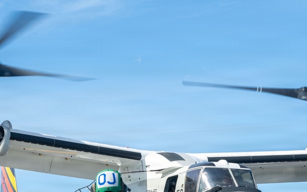 USS Theodore Roosevelt Supports Flight Operations