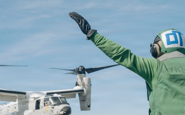 USS Theodore Roosevelt Supports Flight Operations