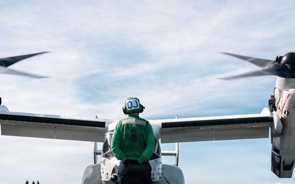 USS Theodore Roosevelt Supports Flight Operations