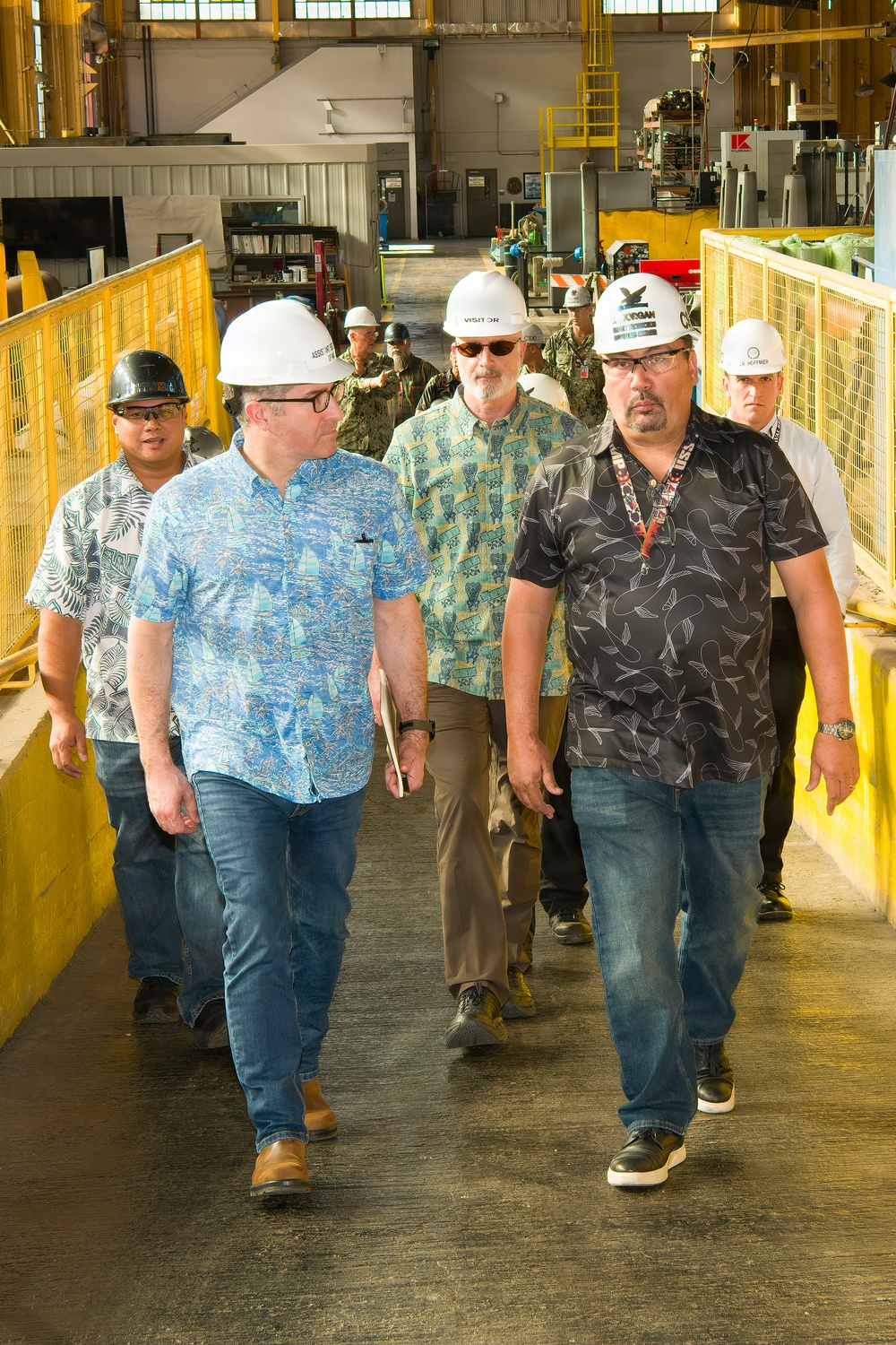 Assistant Secretary of War for Industrial Base Policy visits PHNSY &amp; IMF