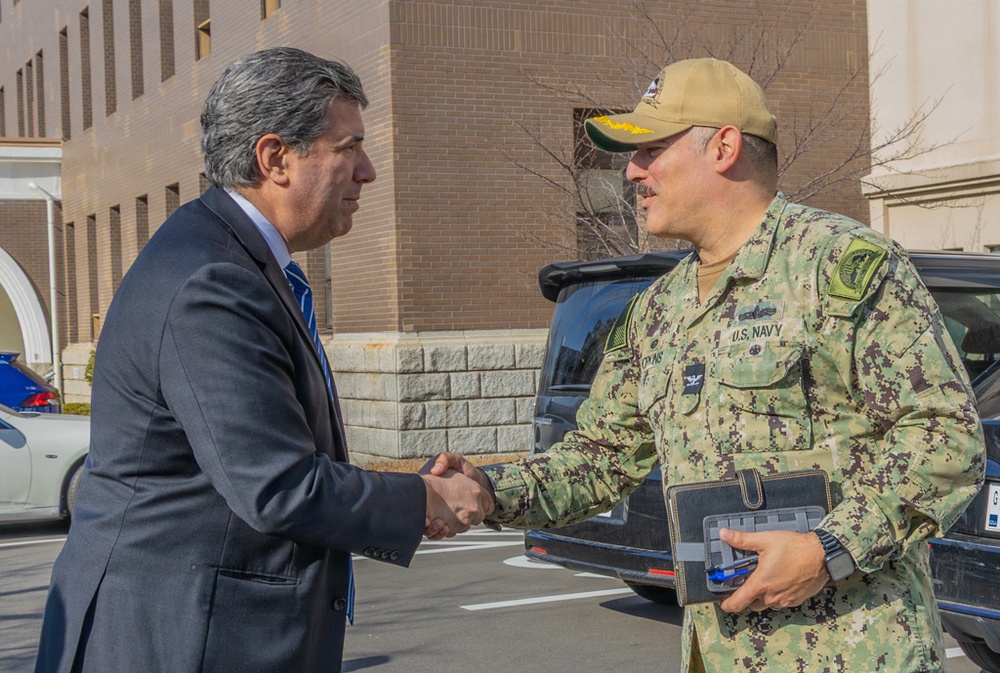 Deputy Secretary of State for Management and Resources Visits CFAY