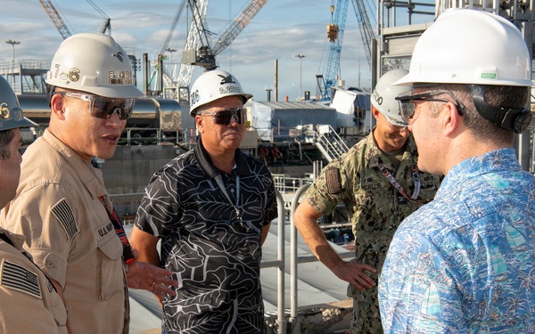 Assistant Secretary of War for Industrial Base Policy visits PHNSY &amp; IMF