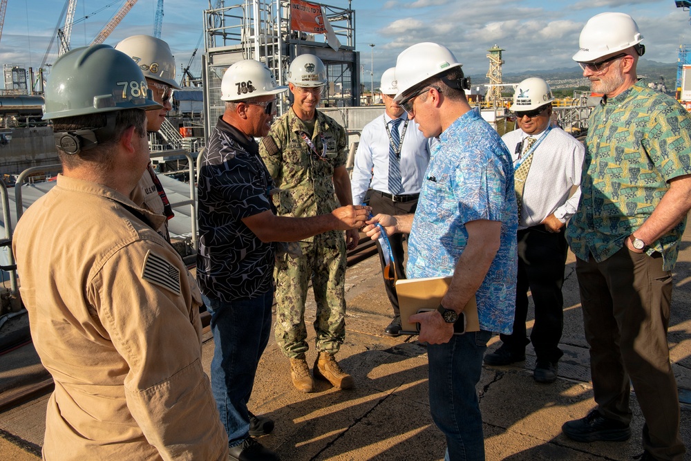 Assistant Secretary of War for Industrial Base Policy visits PHNSY &amp; IMF