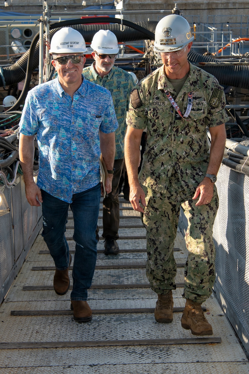 Assistant Secretary of War for Industrial Base Policy visits PHNSY &amp; IMF