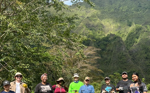 JBPHH personnel help preserve Haiku Valley