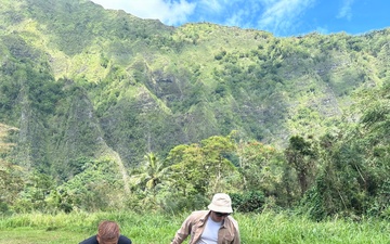 JBPHH personnel help preserve Haiku Valley
