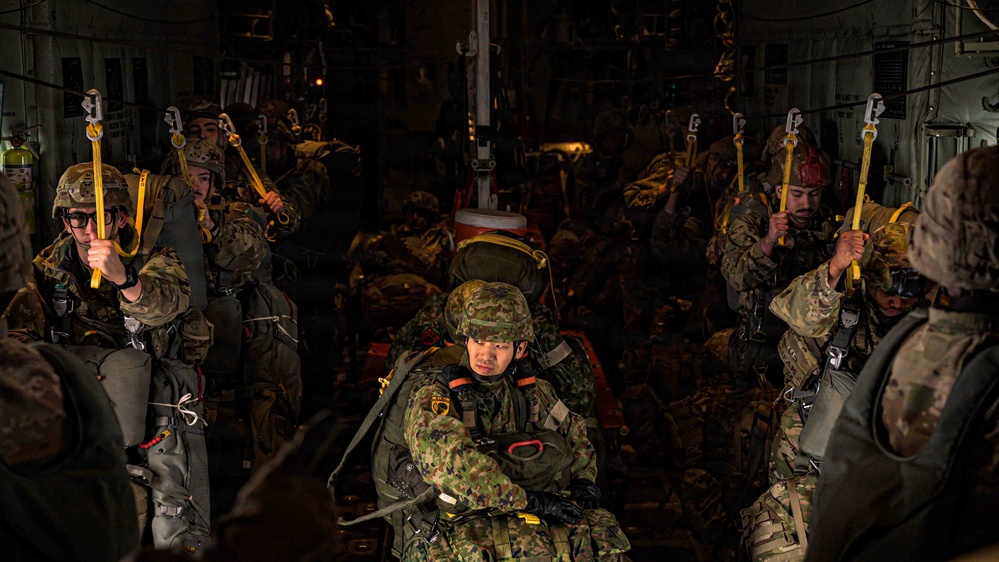 Yokota supports first JGSDF-hosted multinational airborne exercise