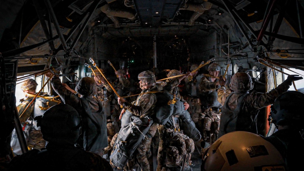 Yokota supports first JGSDF-hosted multinational airborne exercise