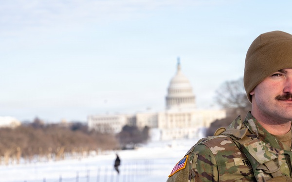 National Guard conducts winter presence patrols near National Mall