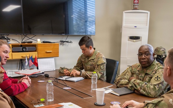 MSC-K Welcomes Eighth Army ACoS G8, Col. Damian E. Douglas!