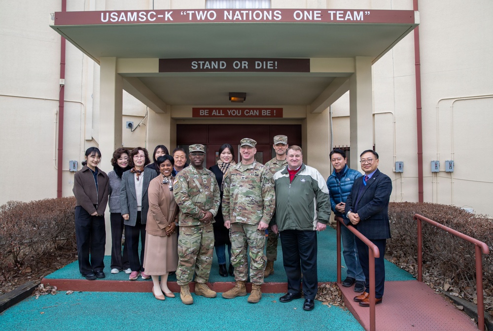 MSC-K Welcomes Eighth Army ACoS G8, Col. Damian E. Douglas!