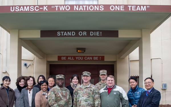 MSC-K Welcomes Eighth Army ACoS G8, Col. Damian E. Douglas!