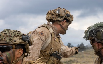 3rd LCT Marines with Hunter Killer rehearse platoon attacks at PTA