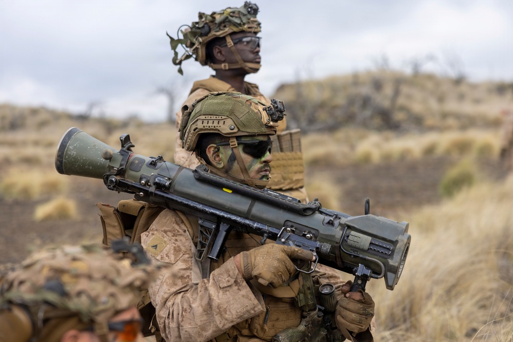 3rd LCT Marines with Hunter Killer rehearse platoon attacks at PTA