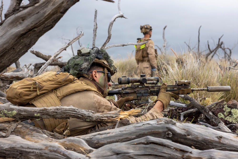 3rd LCT Marines with Hunter Killer rehearse platoon attacks at PTA