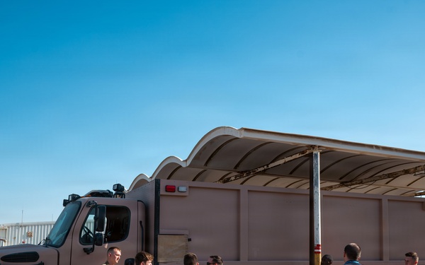 French firefighters tour U.S. fire house