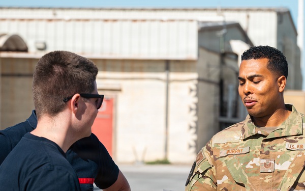 French firefighters tour U.S. fire house