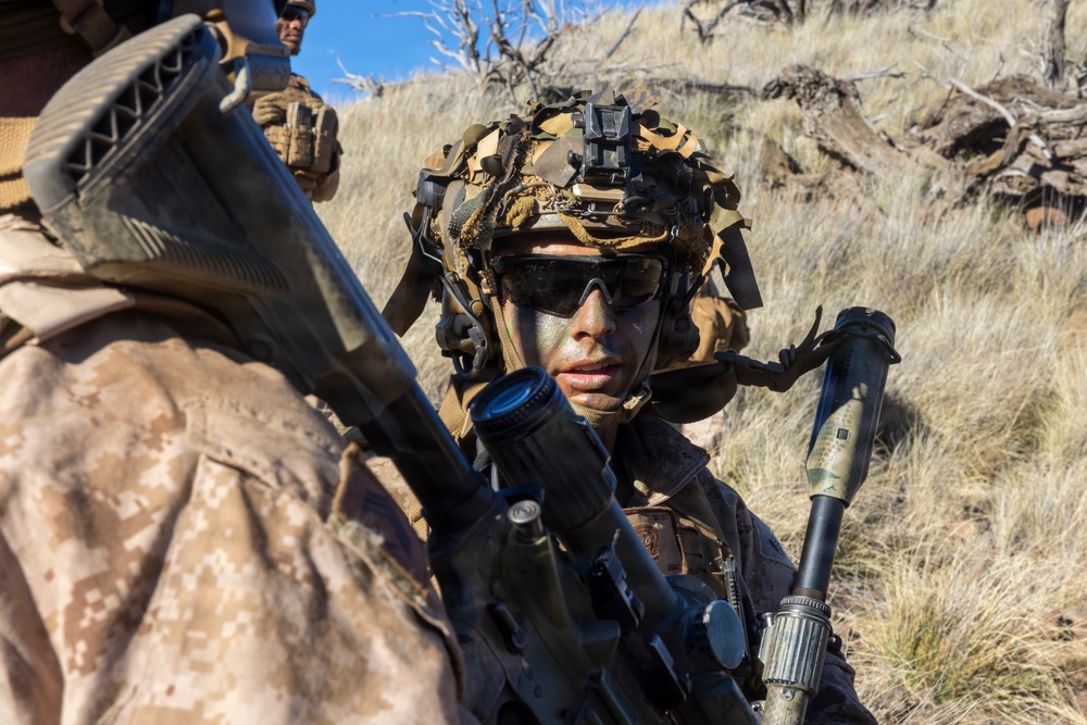 3rd LCT Marines with Hunter Killer execute live-fire platoon attacks at PTA