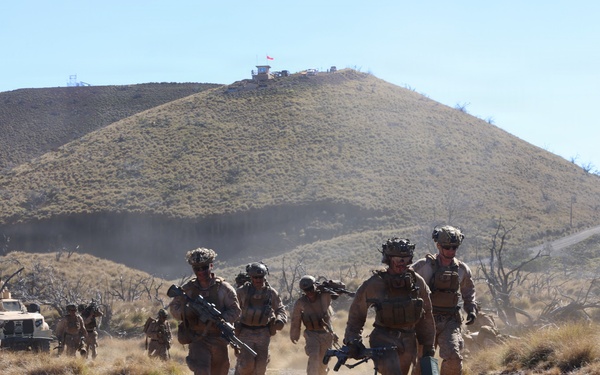 3rd LCT Marines with Hunter Killer execute live-fire platoon attacks at PTA