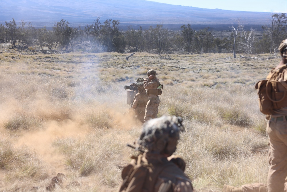 3rd LCT Marines with Hunter Killer execute live-fire platoon attacks at PTA