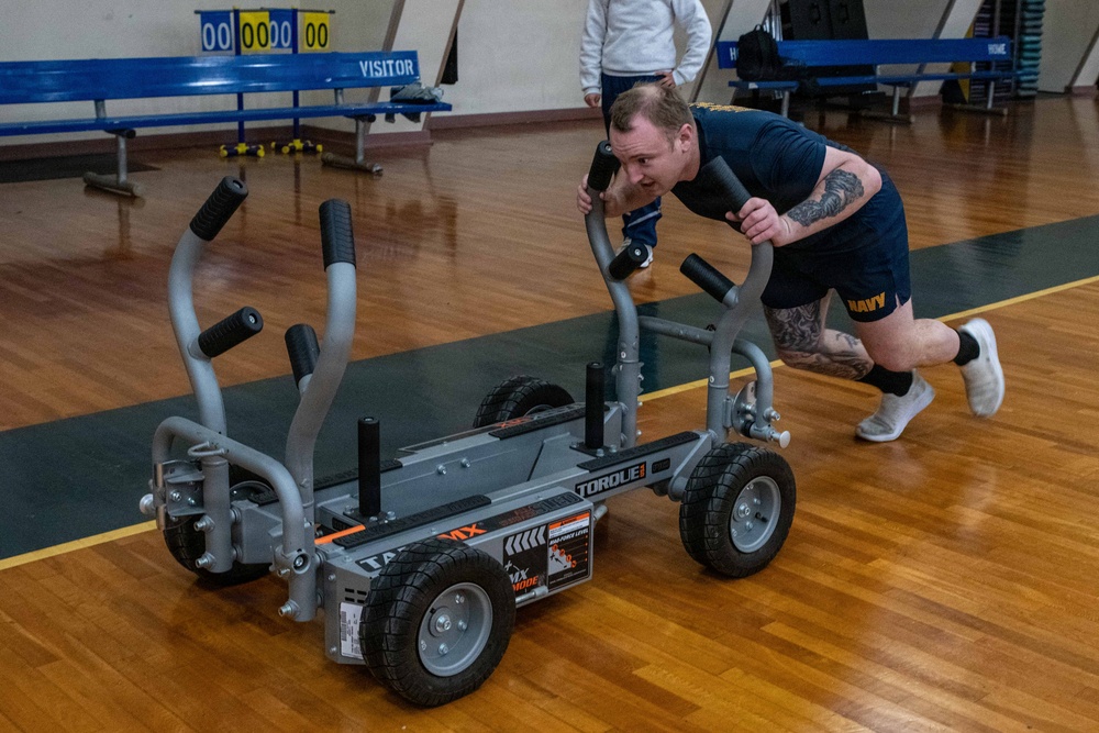 Co-op Physical Exercise onboard NAF Atsugi