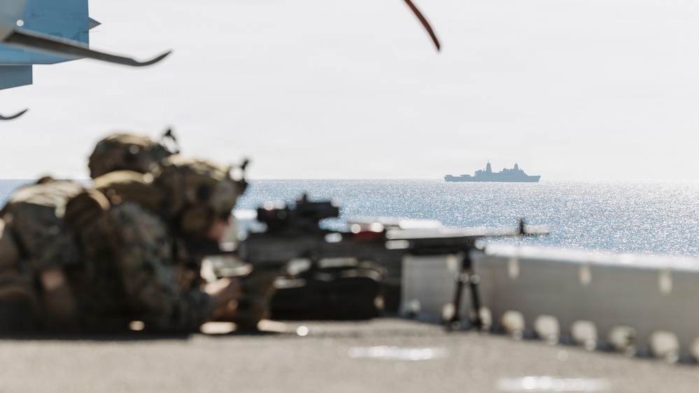 11th MEU Marines, Sailors Conduct Simulated Strait Transit