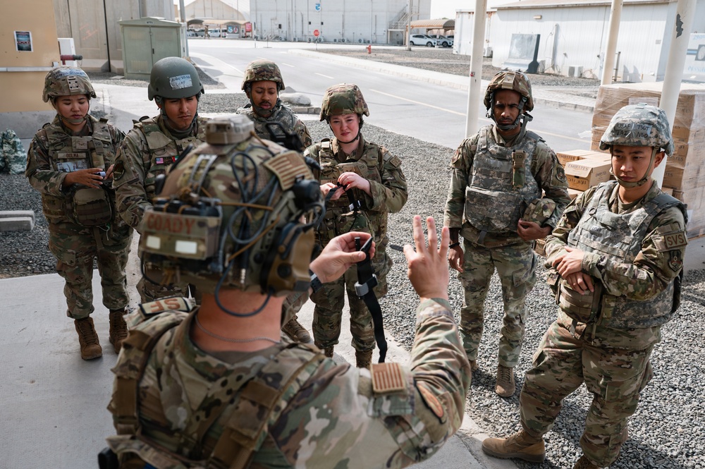 380th Emergency Management Airmen lead training