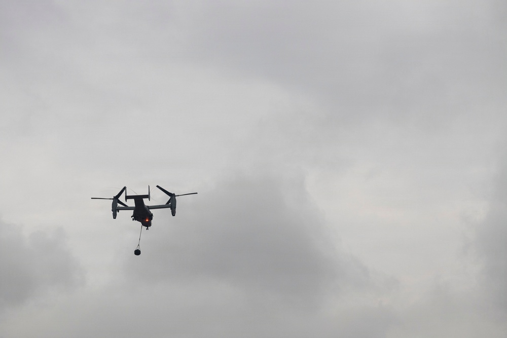 3rd LLB participates in a helicopter support team training exercise at PTA