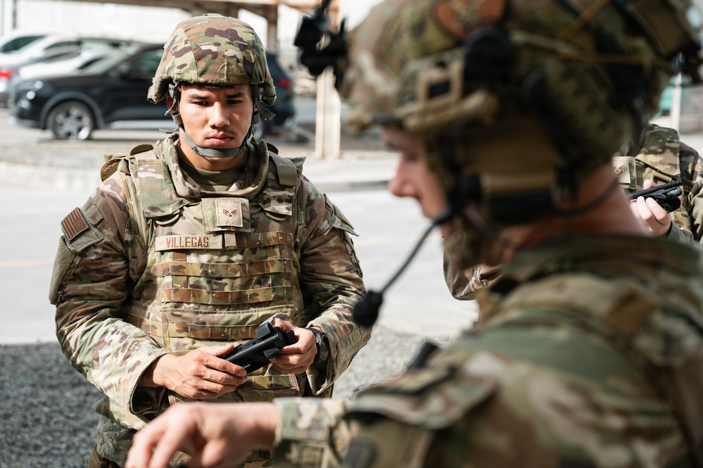 380th Emergency Management Airmen lead training