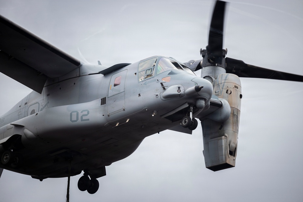 3rd LLB participates in a helicopter support team training exercise at PTA