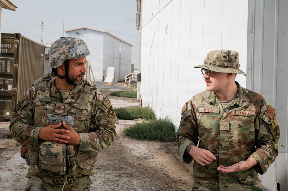 380th Emergency Management Airmen lead training