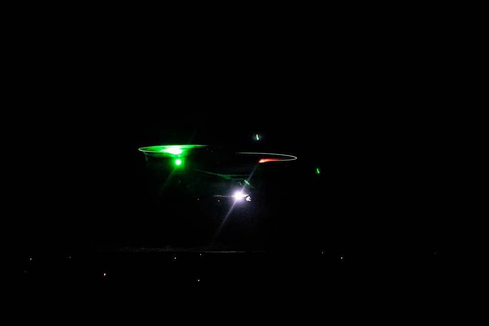 3rd LLB participates in a helicopter support team training exercise at PTA